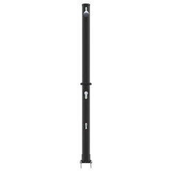 Douche solaire extérieure Noir 217 cm PVC et Aluminium 522354522354