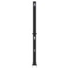 Douche solaire extérieure Noir 217 cm PVC et Aluminium 522354522354