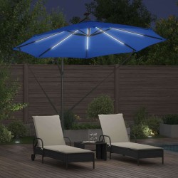 Parasol Azur 294 x 294 x 248 cm Polyester et Aluminium 522356522356