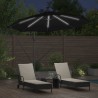 Parasol Noir 294 x 294 x 248 cm Polyester et Aluminium 522357522357
