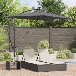 Parasol Anthracite 294 x 200 x 270 cm Polyester et Aluminium 522360522360