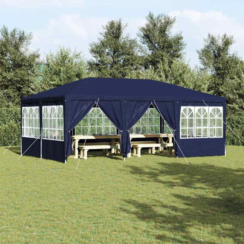 Tente de fête Bleu 600 x 400 x 266 cm Polyéthylène 522362522362