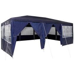Tente de fête Bleu 600 x 400 x 266 cm Polyéthylène 522362522362