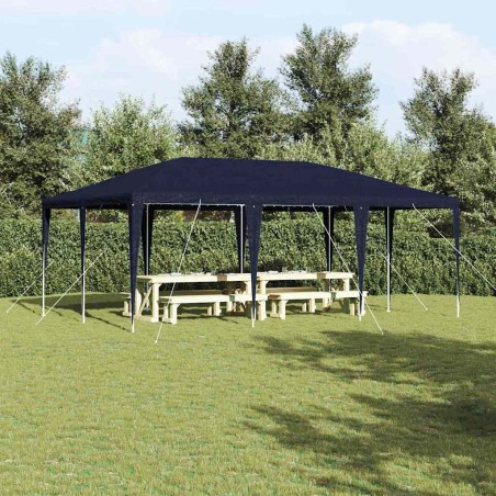 Tente de fête Bleu 600 x 400 x 266 cm Polyéthylène et acier 522363522363