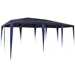 Tente de fête Bleu 600 x 400 x 266 cm Polyéthylène et acier 522363522363