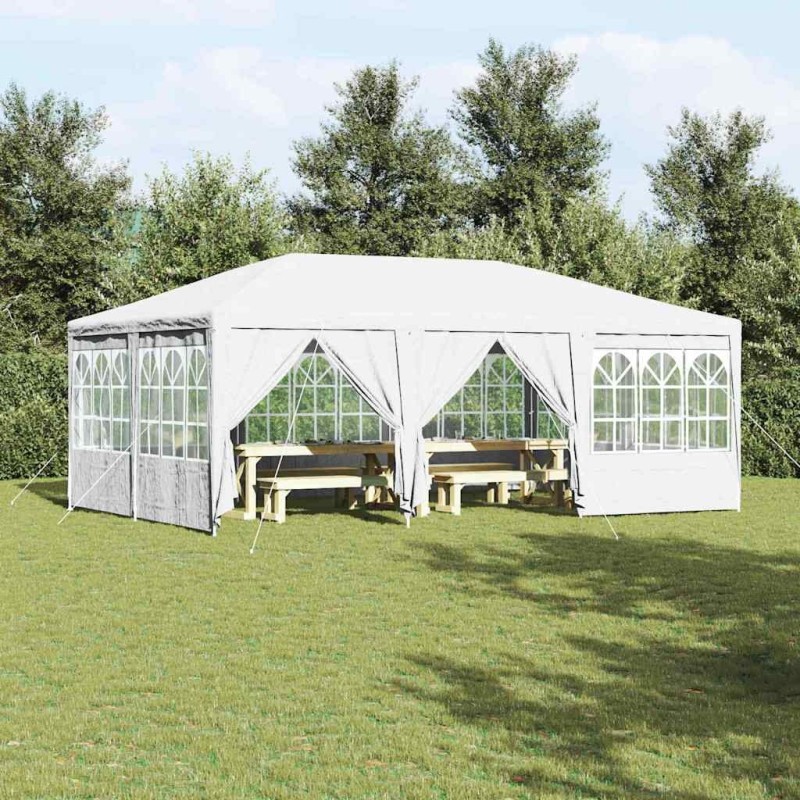 Tente de fête Blanc 600 x 400 x 266 cm Polyéthylène 522364522364