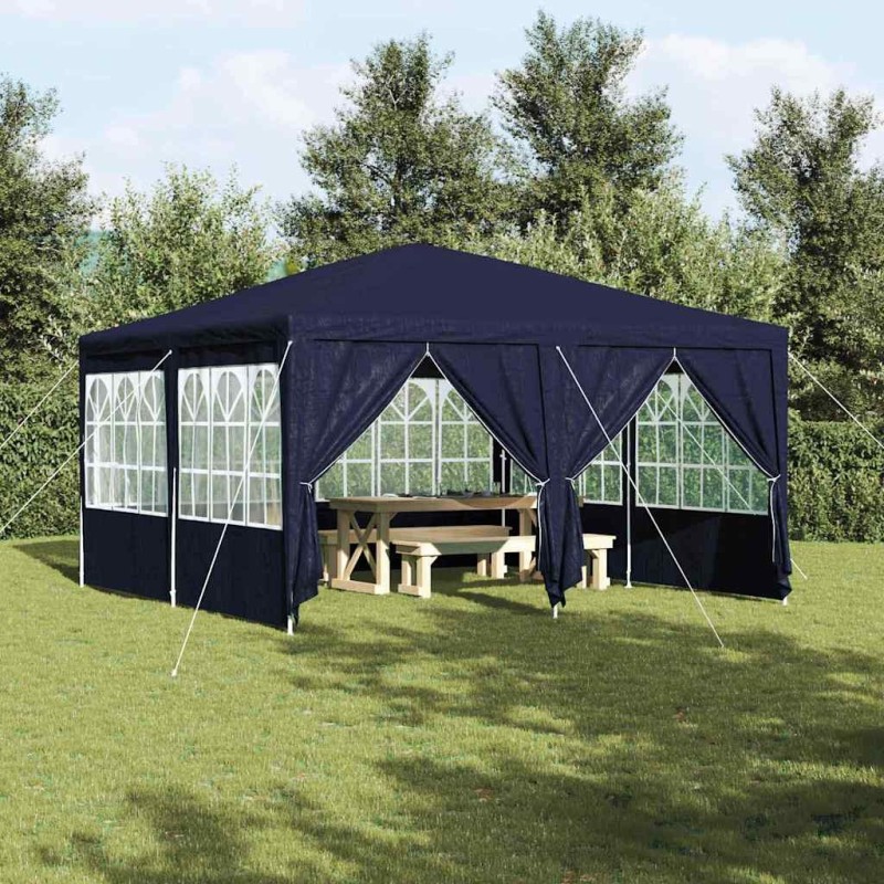 Tente de fête Bleu 400 x 400 x 266 cm Polyéthylène 522366522366