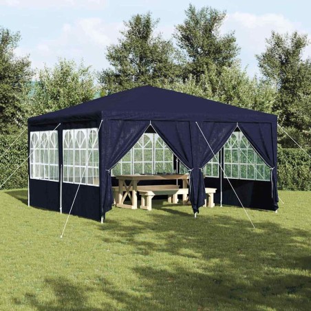 Tente de fête Bleu 400 x 400 x 266 cm Polyéthylène 522366522366