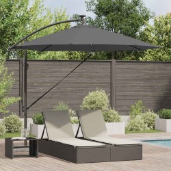 Parasol Anthracite 294 x 294 x 248 cm Polyester et Aluminium 522368522368