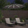 Parasol Anthracite 294 x 294 x 248 cm Polyester et Aluminium 522368522368