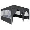 Tente de fête Anthracite 400 x 400 x 266 cm Polyéthylène 522370522370