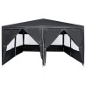 Tente de fête Anthracite 400 x 400 x 266 cm Polyéthylène 522370522370