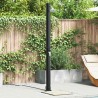 Douche solaire extérieure Noir 217 cm PVC et Aluminium 522371522371