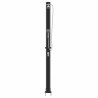 Douche solaire extérieure Noir 217 cm PVC et Aluminium 522372522372