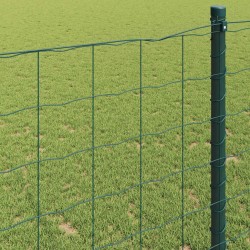 Clôture Euro Vert 0,4 x 10 m Fer revêtu de PVC 522491522491