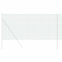 Clôture Euro Vert 1 x 25 m Fer revêtu de PVC 522504522504