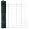 Clôture Euro Vert 1,4 x 10 m Fer revêtu de PVC 522506522506