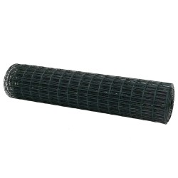 Clôture Euro Vert 1,2 x 25 m Fer revêtu de PVC 522515522515