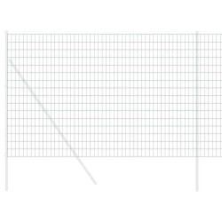Clôture Euro Vert 1,5 x 10 m Fer revêtu de PVC 522528522528