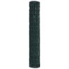 Clôture Euro Vert 1,5 x 10 m Fer revêtu de PVC 522528522528