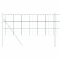 Clôture Euro Vert 0,4 x 10 m Fer revêtu de PVC 522530522530