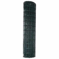 Clôture Euro Vert 1 x 10 m Fer revêtu de PVC 522535522535