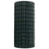 Clôture Euro Vert 0,4 x 10 m Fer revêtu de PVC 522551522551
