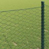 Clôture hexagonale Vert 1,4 x 10 m PVC 522659522659