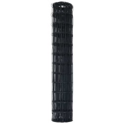 Clôture Euro Gris 1,4 x 10 m Fer revêtu de PVC 522691522691