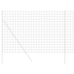Clôture Euro Gris 1,6 x 10 m Fer revêtu de PVC 522692522692