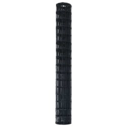 Clôture Euro Gris 1,6 x 10 m Fer revêtu de PVC 522692522692