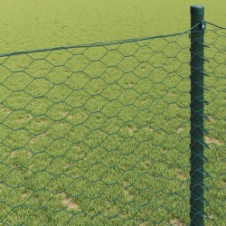 Clôture hexagonale Vert 0,4 x 10 m PVC 522719522719