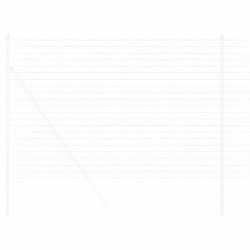 Clôture Euro 1,6 x 10 m Fer revêtu de PVC 522771522771