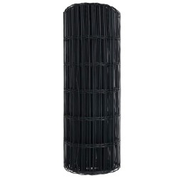 Clôture Euro Gris 0,6 x 50 m Fer revêtu de PVC 522775522775