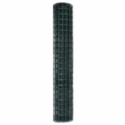 Clôture Euro Vert 1,5 x 10 m Fer revêtu de PVC 522777522777