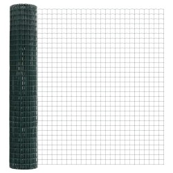 Clôture Euro Vert 1,6 x 10 m Fer revêtu de PVC 522783522783