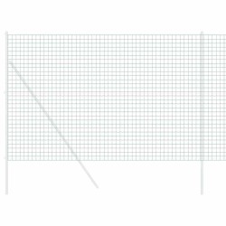 Clôture Euro Vert 1,5 x 10 m Fer revêtu de PVC 522784522784