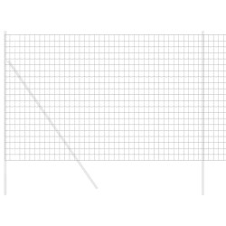 Clôture Euro Noir 1,6 x 10 m Fer revêtu de PVC 522788522788