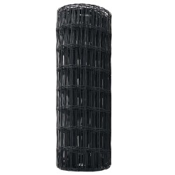 Clôture Euro Gris 0,4 x 50 m Fer revêtu de PVC 522789522789