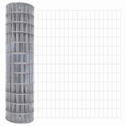 Clôture Euro 1,5 x 10 m Fer revêtu de PVC 522798522798