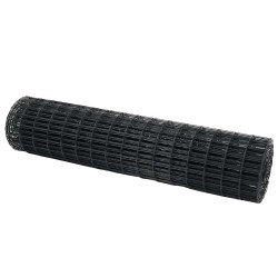 Clôture Euro Gris 1,4 x 10 m Fer revêtu de PVC 522800522800