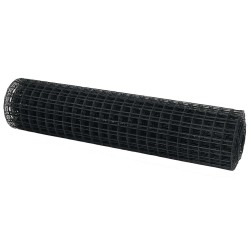 Clôture Euro Gris 1,2 x 10 m Fer revêtu de PVC 522806522806