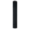 Clôture Euro Gris 1,5 x 10 m Fer revêtu de PVC 522808522808