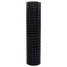 Clôture Euro Gris 1 x 25 m Fer revêtu de PVC 522813522813