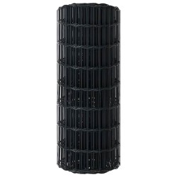 Clôture Euro Gris 0.4 x 25 m Fer revêtu de PVC 522815522815