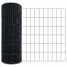 Clôture Euro Gris 0,8 x 10 m Fer revêtu de PVC 522840522840