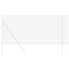 Clôture Euro Gris 1 x 25 m Fer revêtu de PVC 522844522844