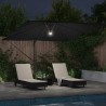 Parasol Roma Noir 286 x 284 x 270 cm Aluminium et polyester 522847522847