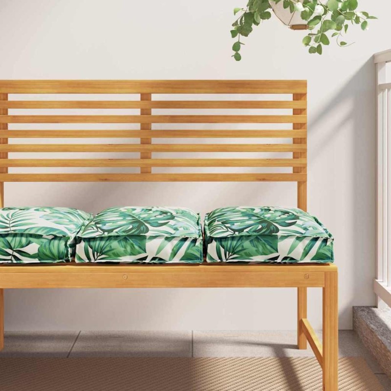 Coussin Feuille 2 pcs Motif feuille 40 x 40 x 8 cm Tissu Oxford 522848522848