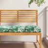 Coussin Feuille 2 pcs Motif feuille 40 x 40 x 8 cm Tissu Oxford 522848522848